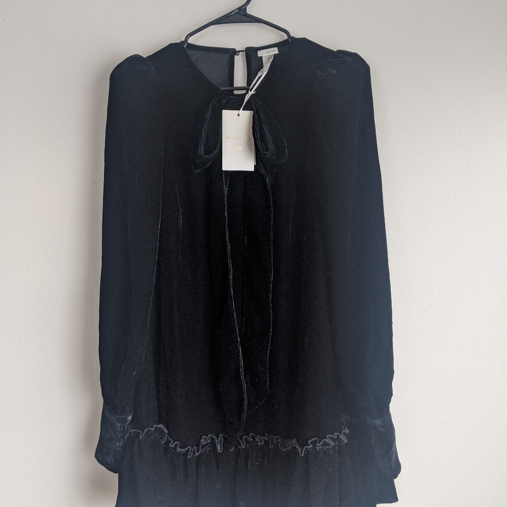The vampire wife x H&M velvet dress